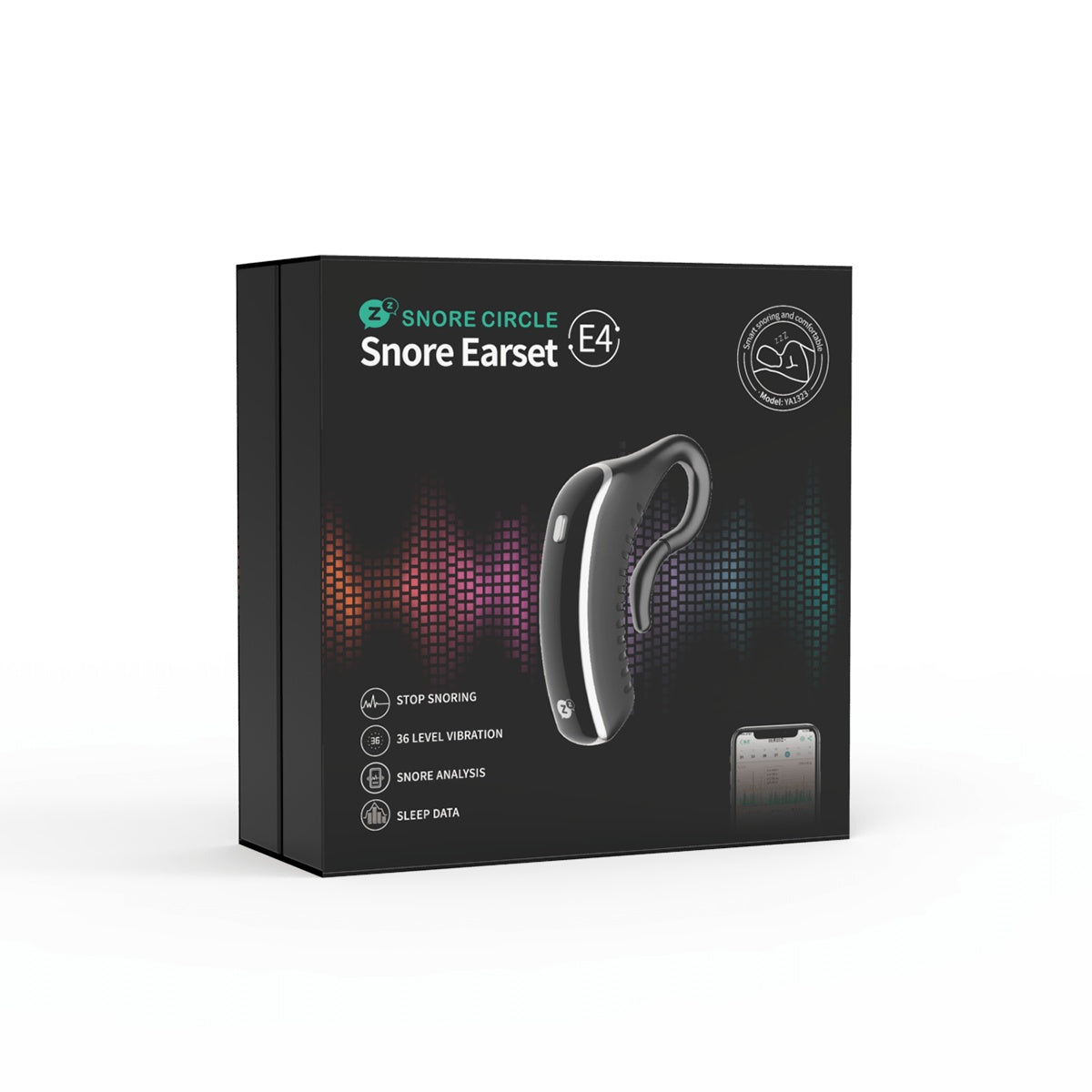 Bluetooth Anti-Snoring Earset – Sleep Aid with Smart Sleep Tracking