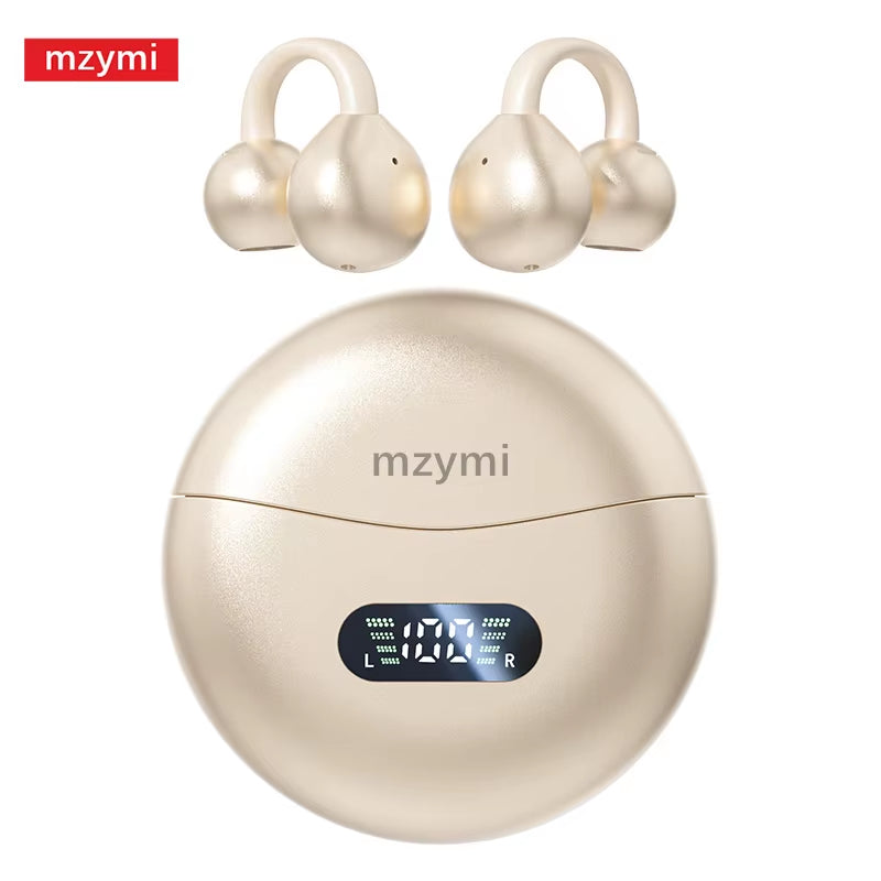 Mzymi M79/M91 Ear Clip Wireless Earphone New Open Ear Sport Bluetooth5.4 Headphone Touch Control ENC Noise Cancelling for XIAOMI