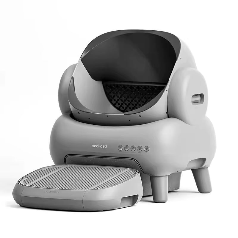 Intelligent Cat Litter Box Extra Large Fully Electric Cat Toilet Open Automatic Cleaning Scooper Cat Supplies
