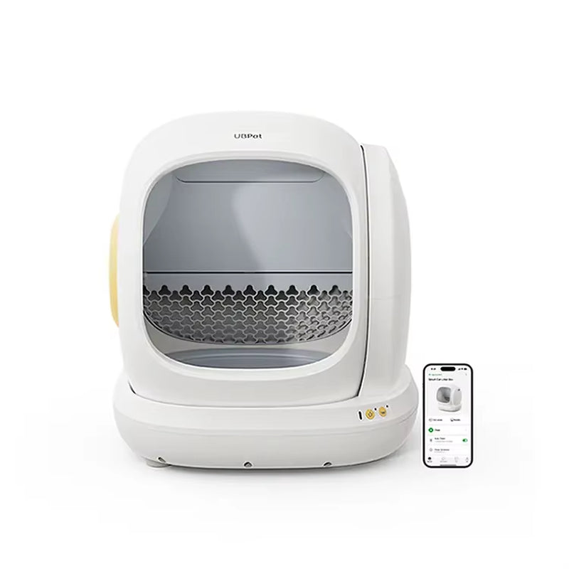 2024New Automatic Cat Toilet with APP Odor Control Smart Cat Box Multi-Cat Recognition