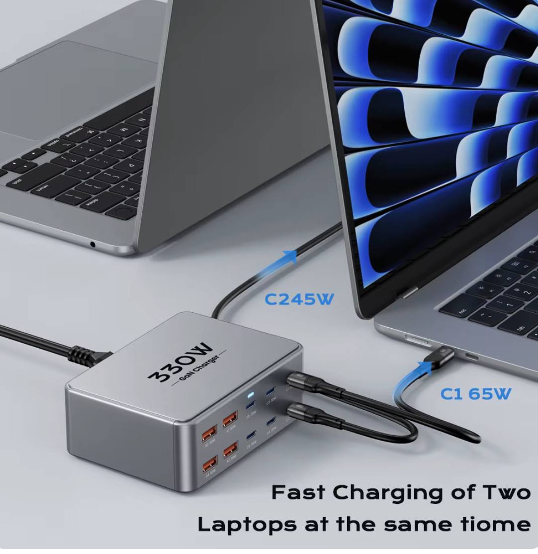 IONIXE™ Multiport Fast Charging Station Charger