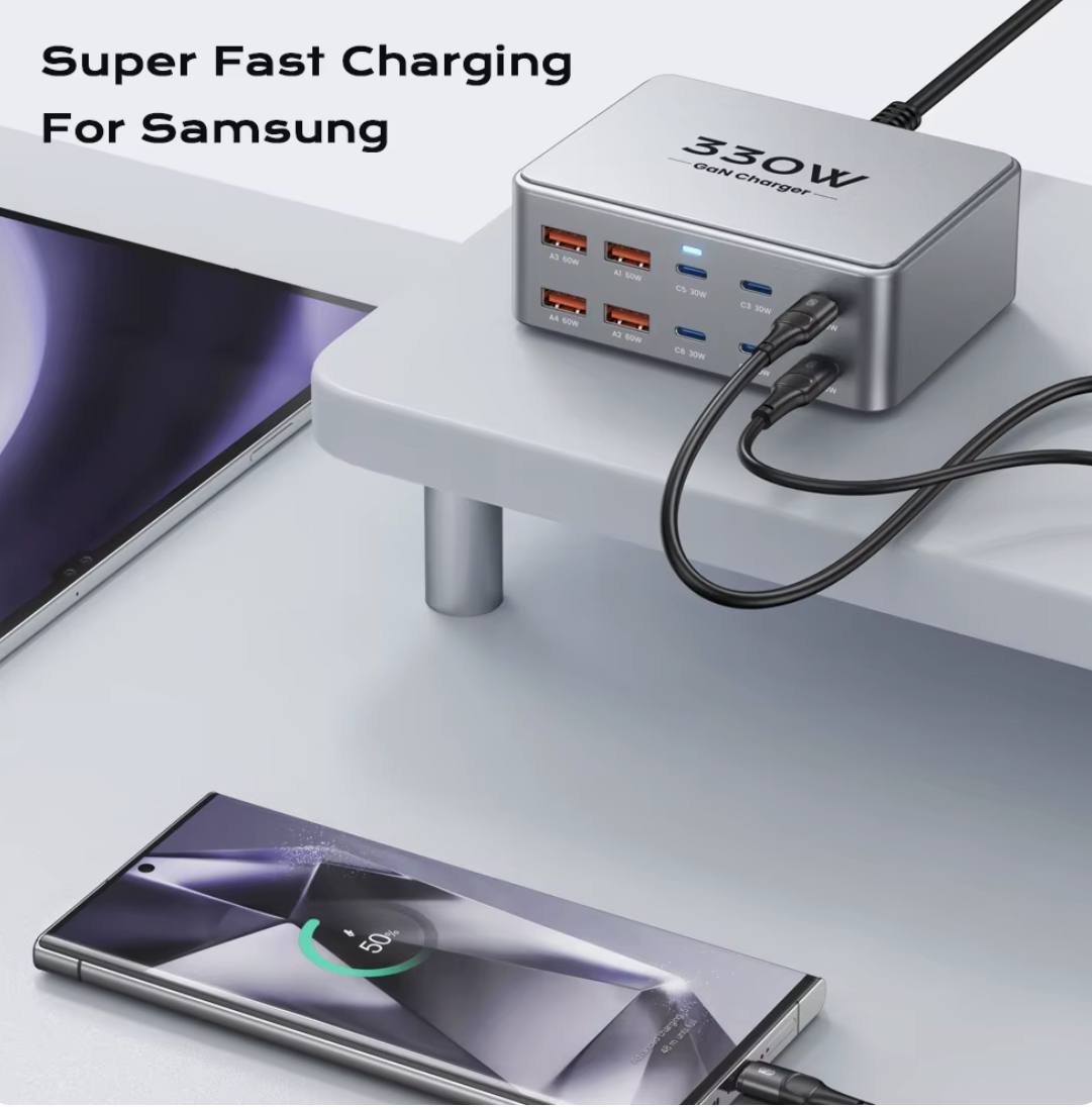 IONIXE™ Multiport Fast Charging Station Charger