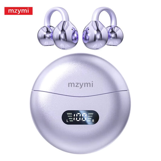 Mzymi M79/M91 Ear Clip Wireless Earphone New Open Ear Sport Bluetooth5.4 Headphone Touch Control ENC Noise Cancelling for XIAOMI